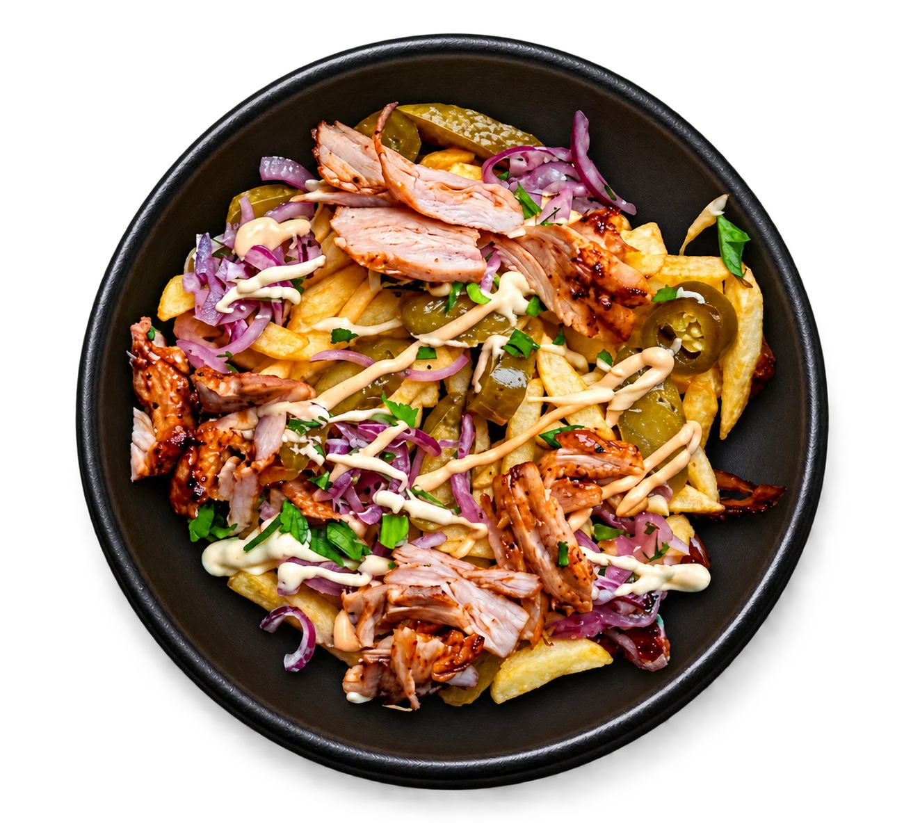 ФРЕНЧ ФРИ
С СОЧНОЙ КУРИЦЕЙ